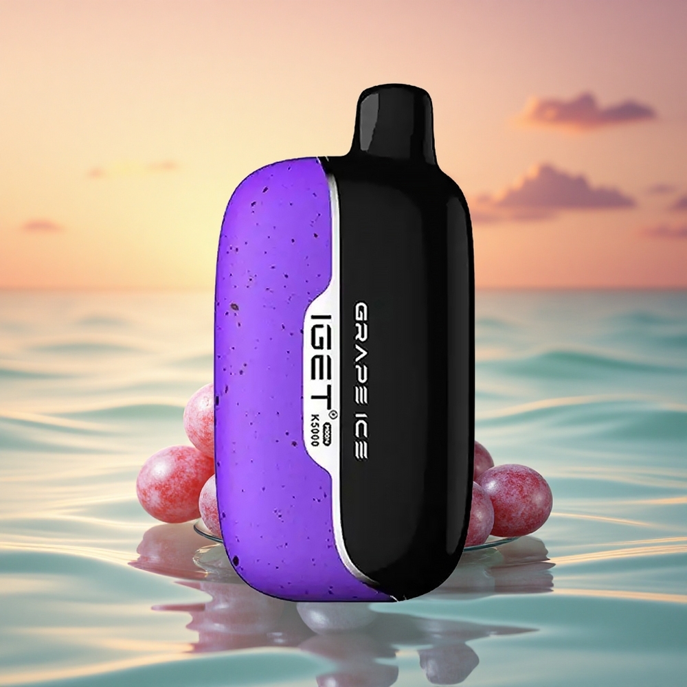 IGET Moon K5000 Puffs Trauben Eis 81.5g 1.35 Ohm Mesh