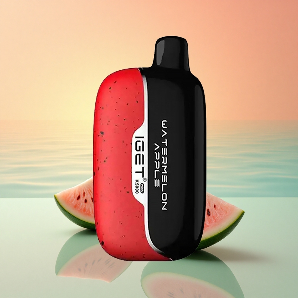 IGET Moon K5000 Puffs Wassermelone Apfel 5000 Puffs 1.35 Ohm Mesh