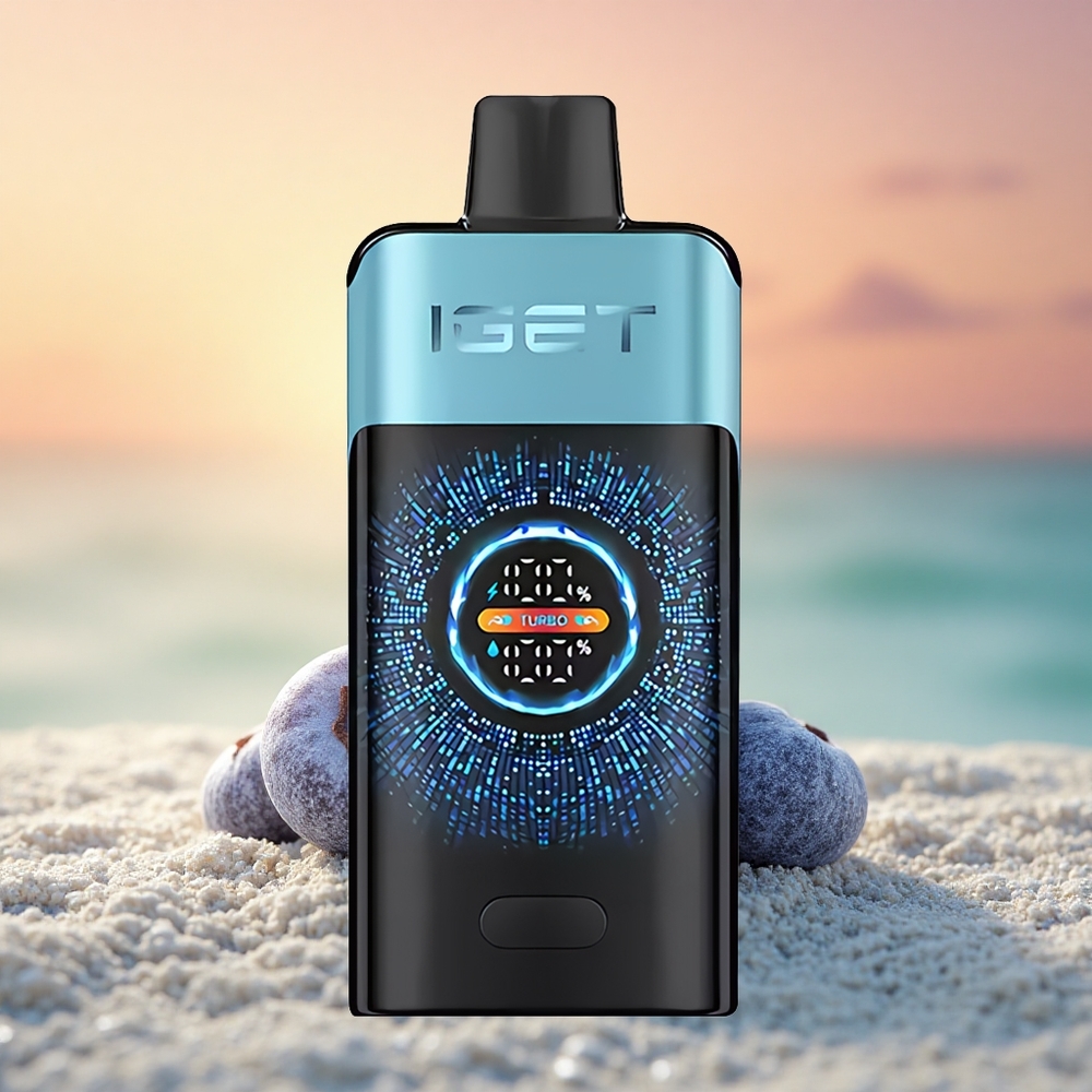 IGET ONE 12000 Puffs Blaubeer-Eis Dual Mesh 2700 mAh