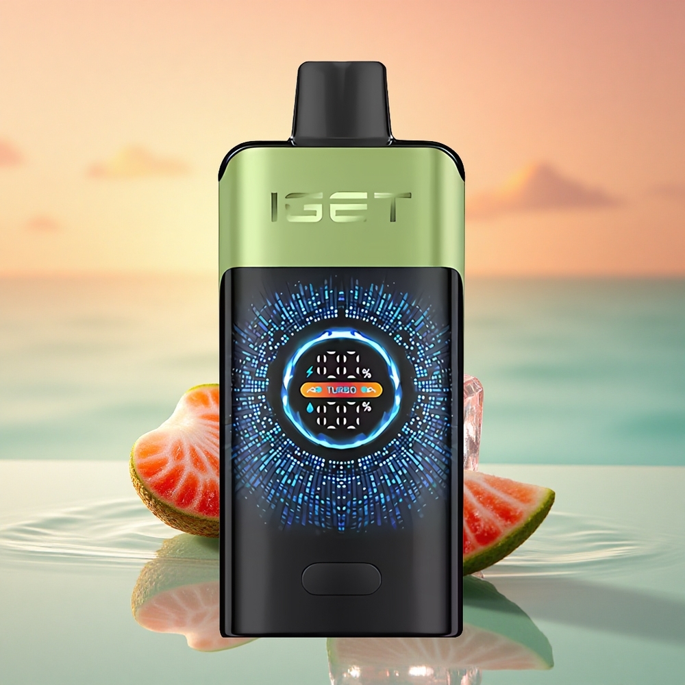 IGET ONE 12000 Puffs Erdbeer-Kiwi-Eis 2700 mAh Dual Mesh