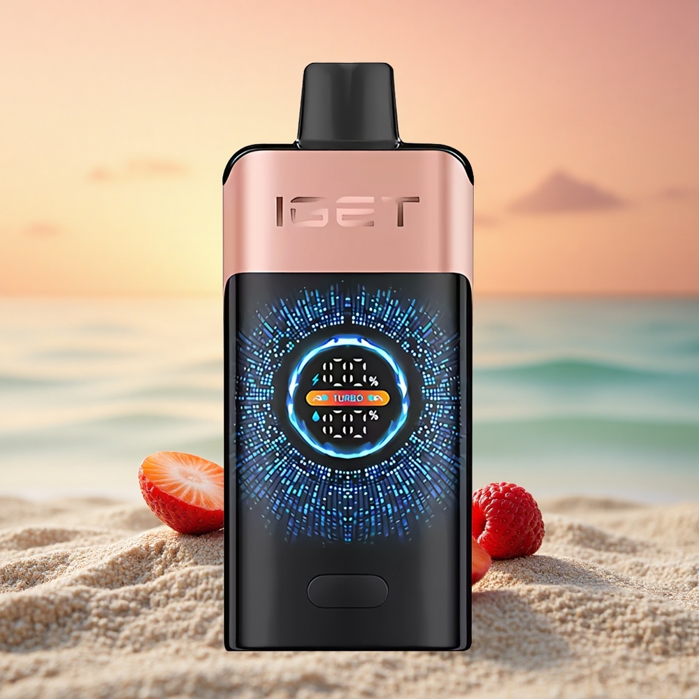 IGET ONE 12000 Puffs Erdbeere Himbeere 2700 mAh Dual Mesh