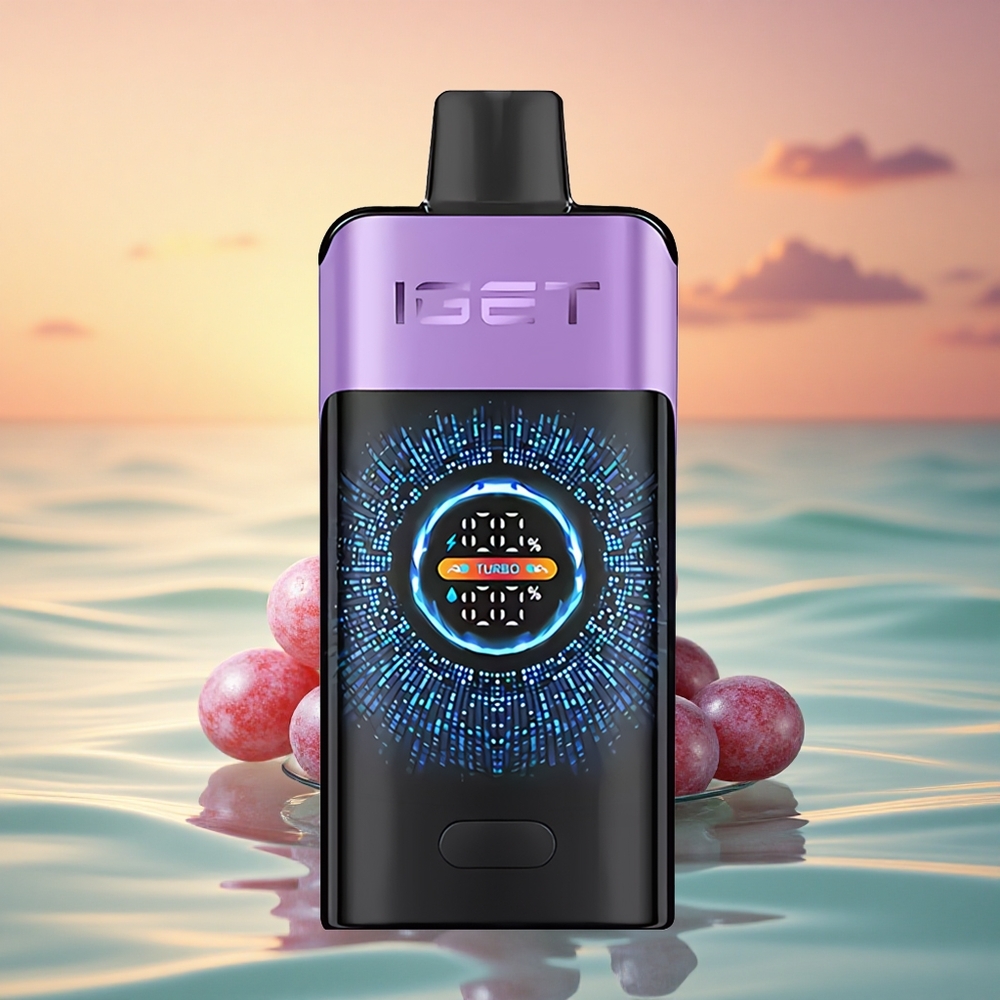 IGET ONE 12000 Puffs Trauben Eis Dual Mesh