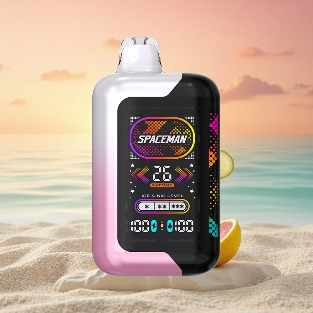 SMOK SPACEMAN SP40000 Puffs Rosafarbene Limonade 20ml 50mg
