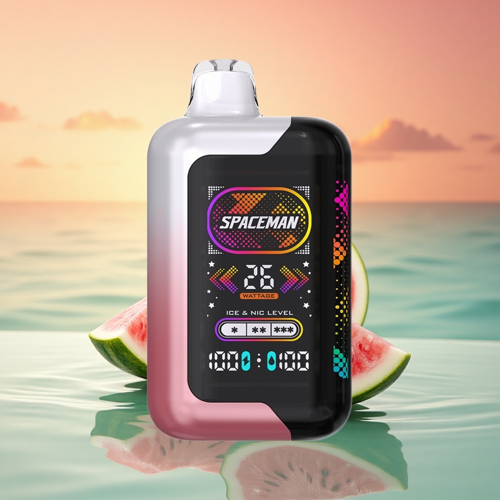SMOK SPACEMAN SP40000 Puffs Wassermelone Eis 1000mAh 50mg