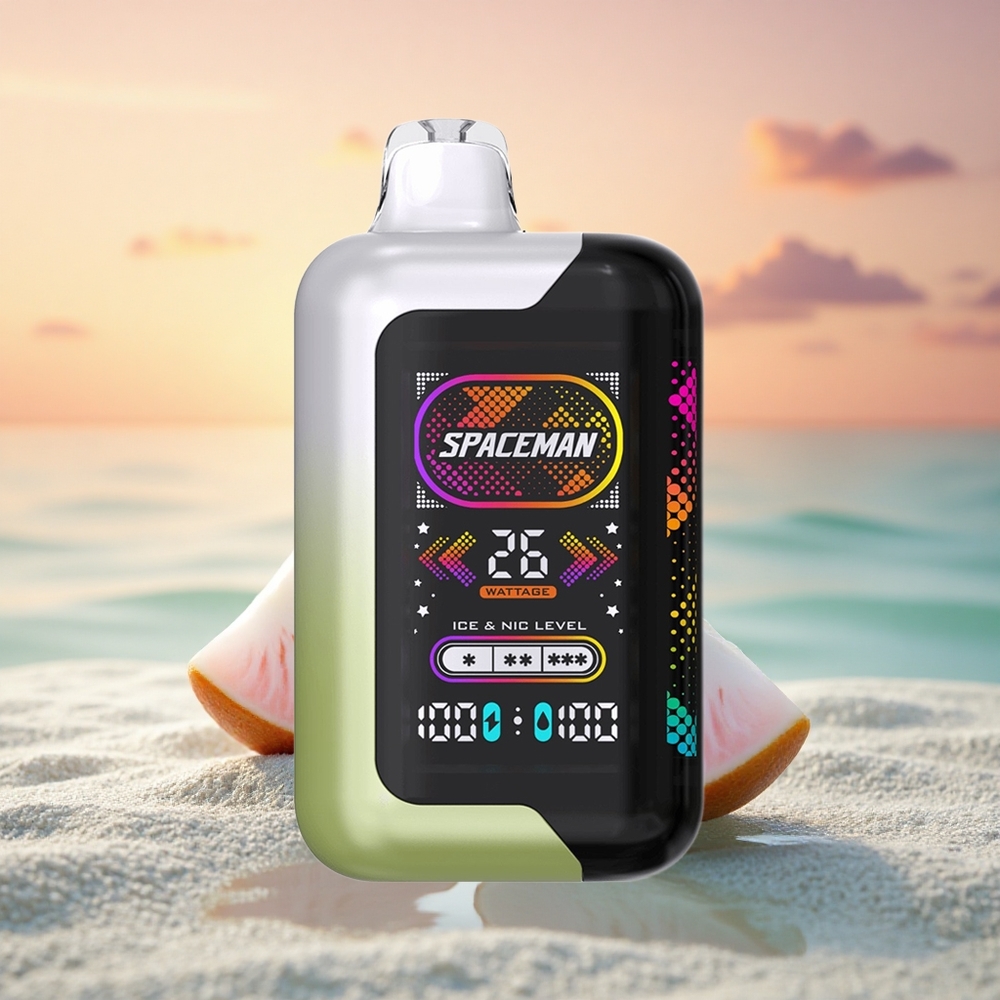 SMOK SPACEMAN SP40000 Puffs Weiße Traube Eis 1000mAh 20ml