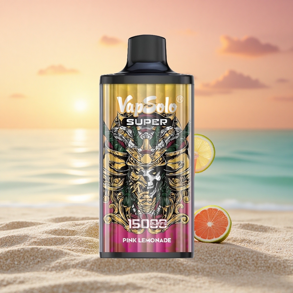 Vapsolo Super 15000 Puffs Super Pink Lemonade 40ml 850mAh Type-C