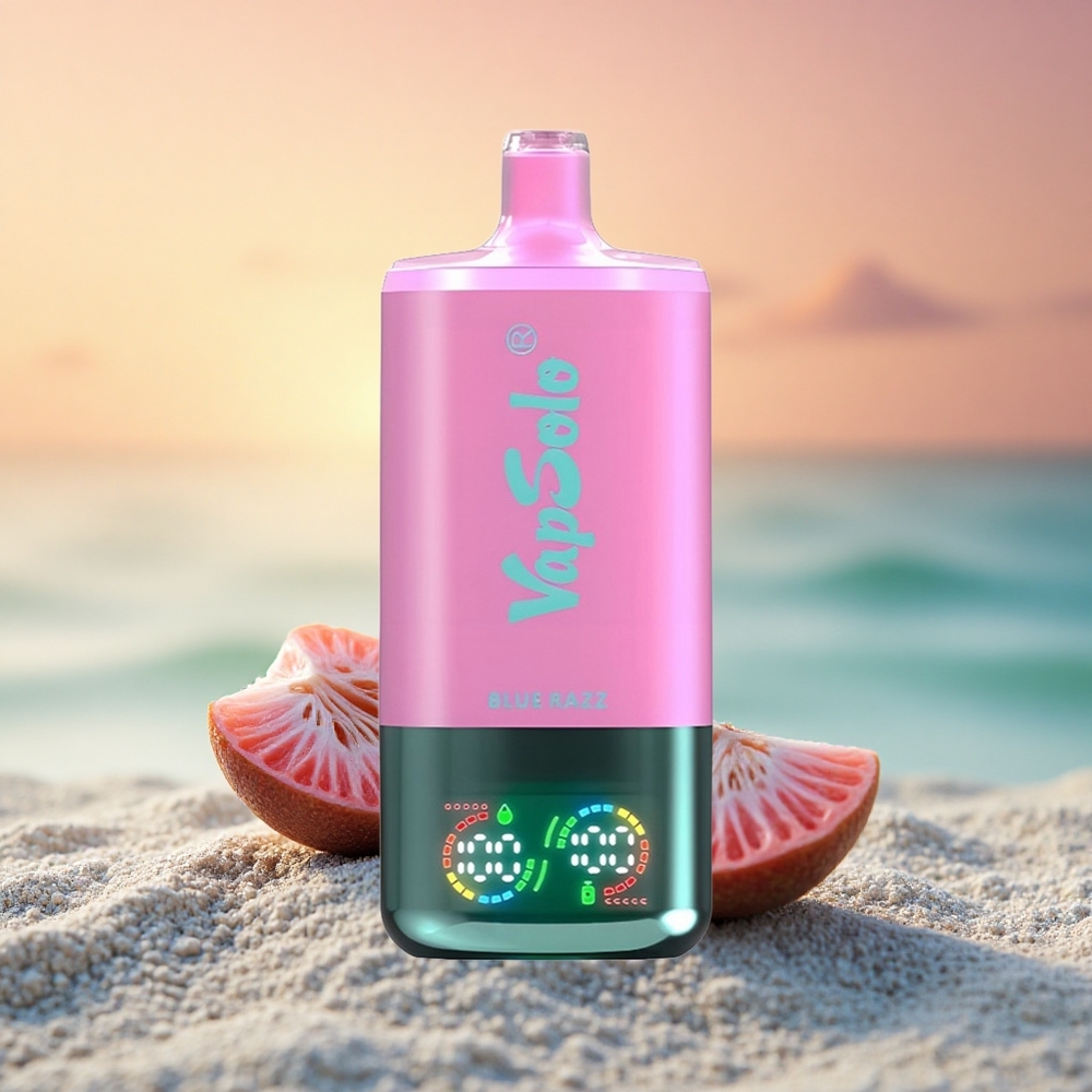 Vapsolo Triple 30000 Puffs Blaue Himbeere 40ml Type-C