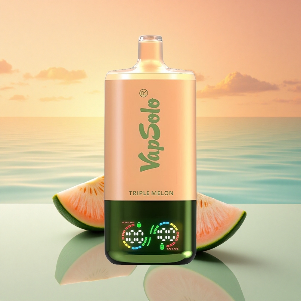 Vapsolo Triple 30000 Puffs Dreifach-Melone Typ-C 40ml
