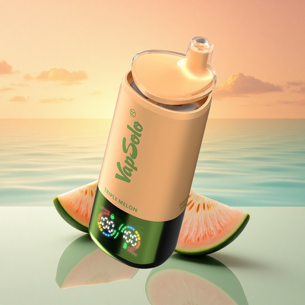 Vapsolo Triple 30000 Puffs Dreifach-Melone Typ-C 40ml