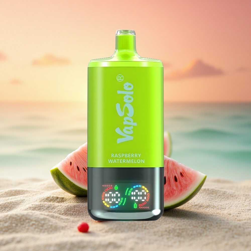 Vapsolo Triple 30000 Puffs Himbeer-Wassermelone Typ-C 40ml