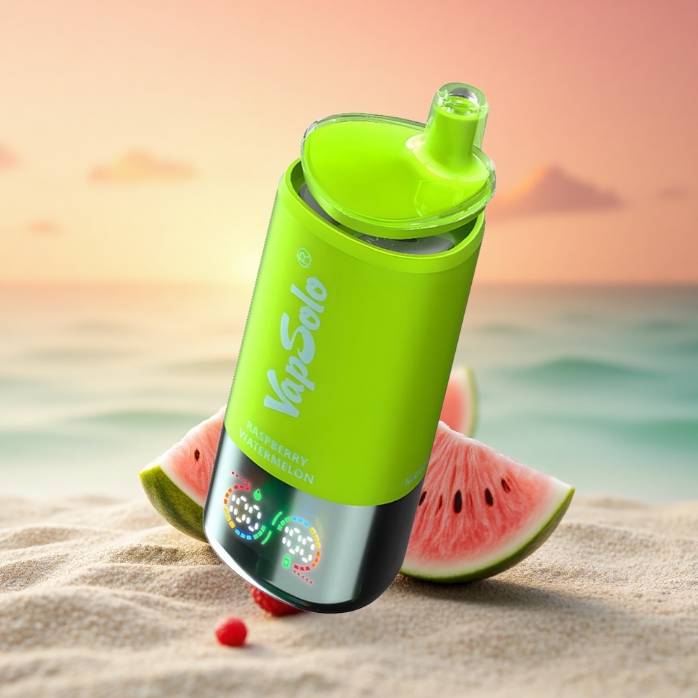 Vapsolo Triple 30000 Puffs Himbeer-Wassermelone Typ-C 40ml