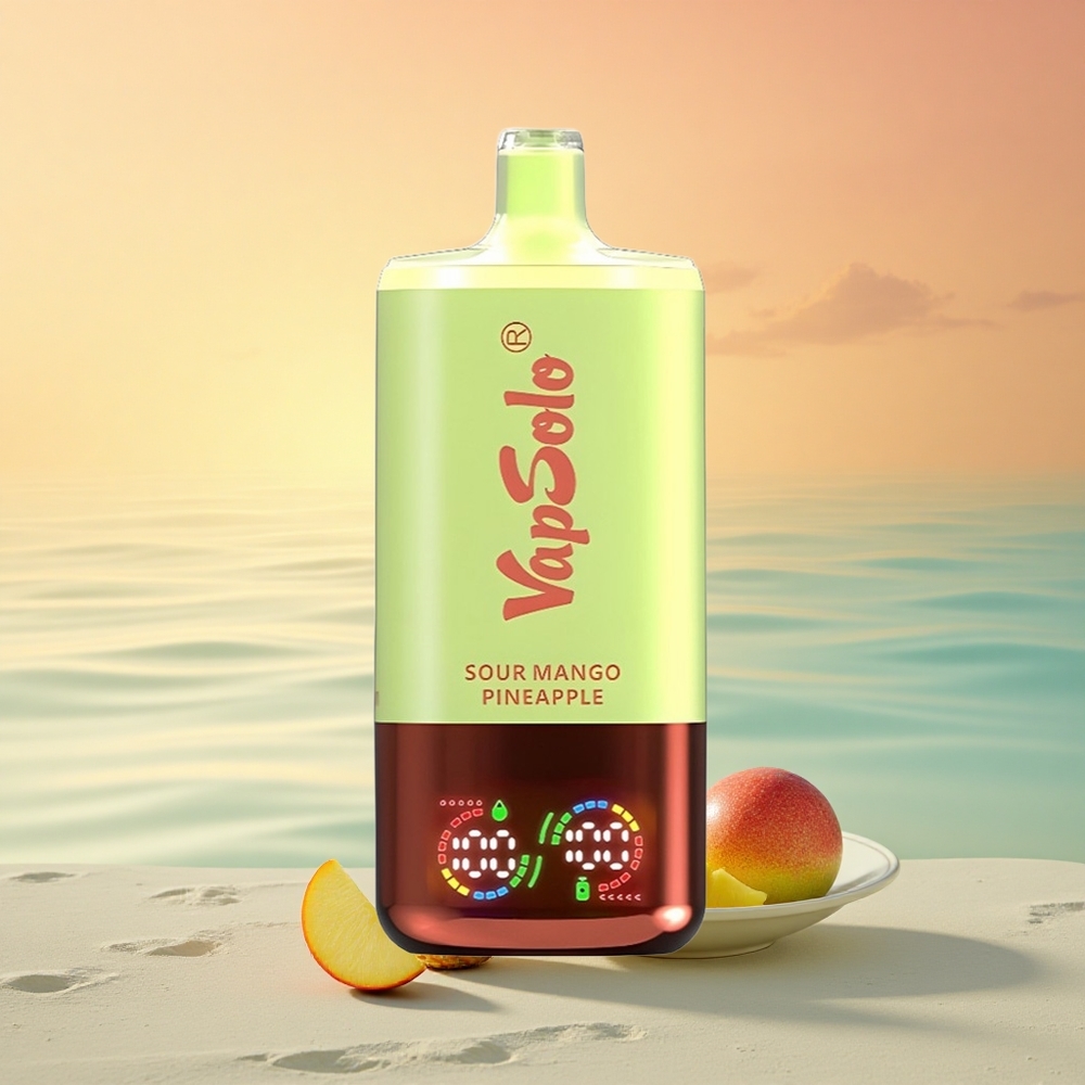 Vapsolo Triple 30000 Puffs Sauer-Mango-Ananas 40ml Typ-C
