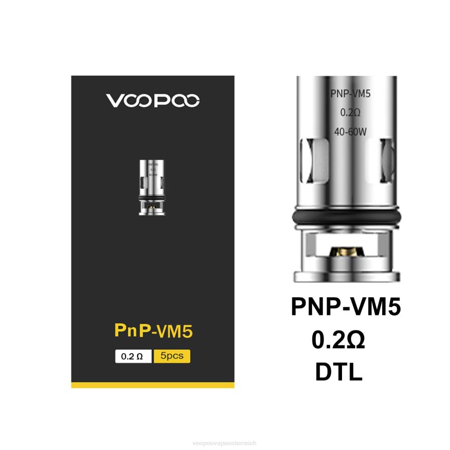 VOOPOO PNP Spulen (5 Stück) HBH8T0584 pnp-c1 VOOPOO kaufen österreich
